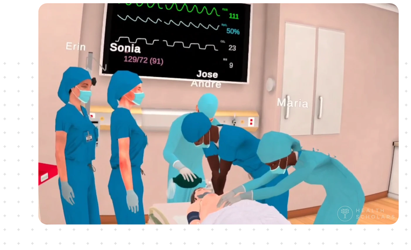 Why VR for healthcare training? Why VR for healthcare training?